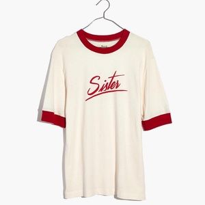Madewell Sister Ringer Tee